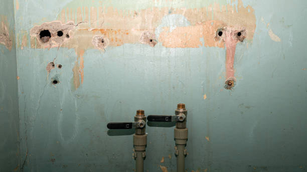 Water damage restoration process in Auberry, CA